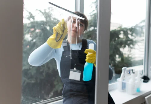 Nettoyage de vitres intérieures et extérieures à Pleslin-Trigavou